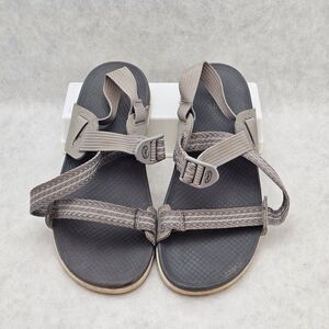 Women's sz 8 Chaco Lowdown Sandals Pully Grey JCH108202 Slingback Water Shoes